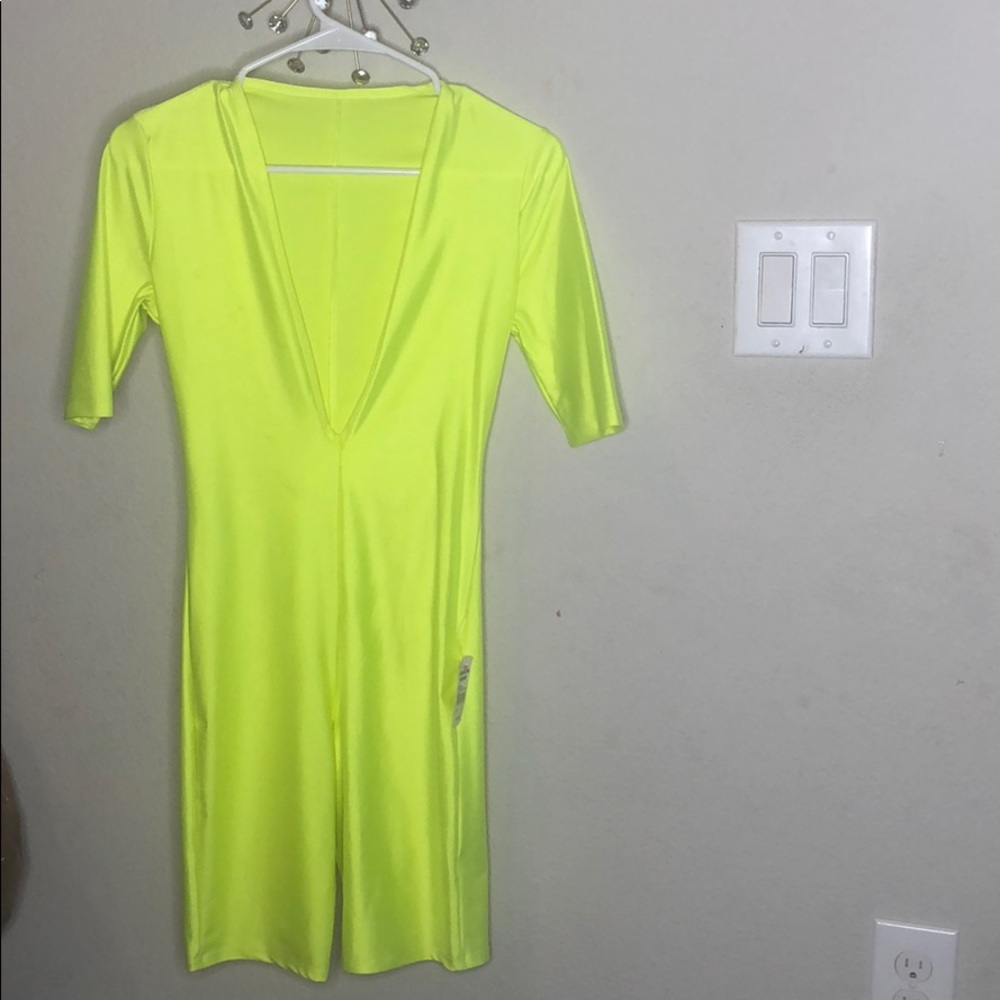 Brand New Lime Green Bodysuit $10